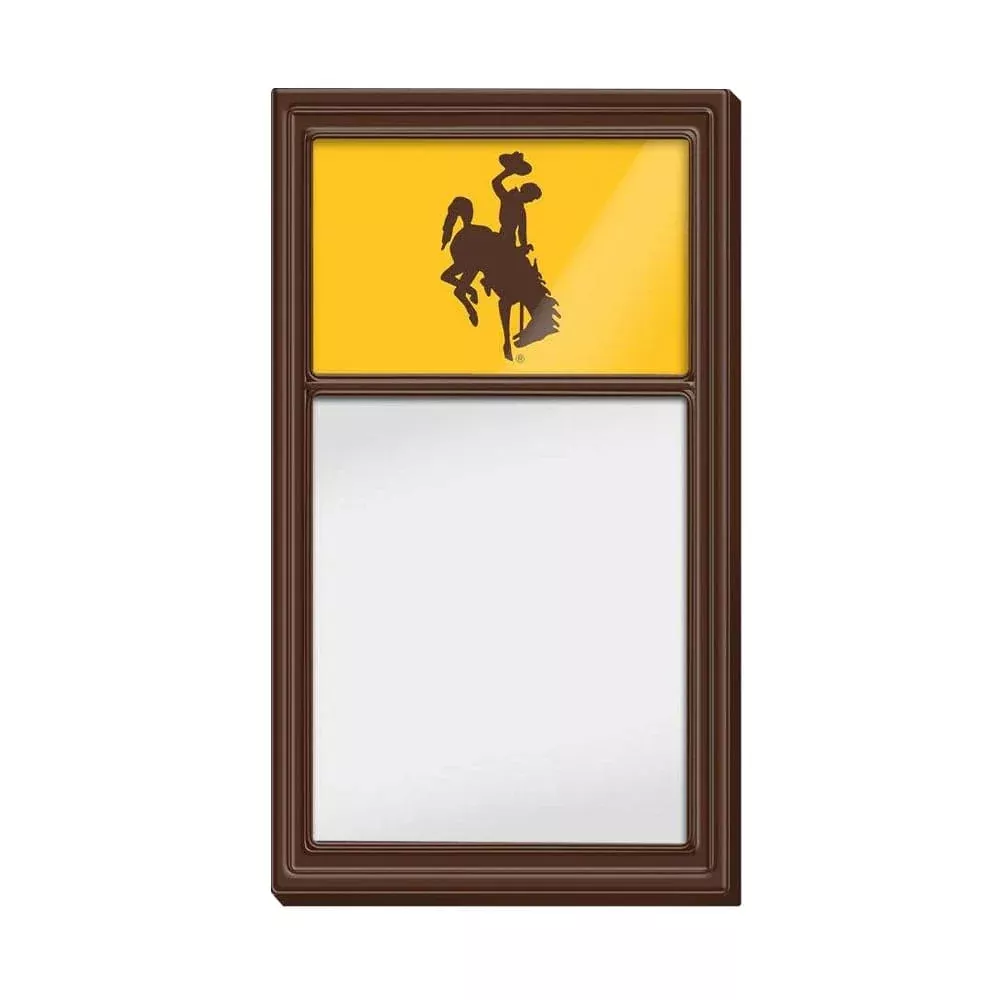 Wyoming Cowboys: Dry Erase Note Board