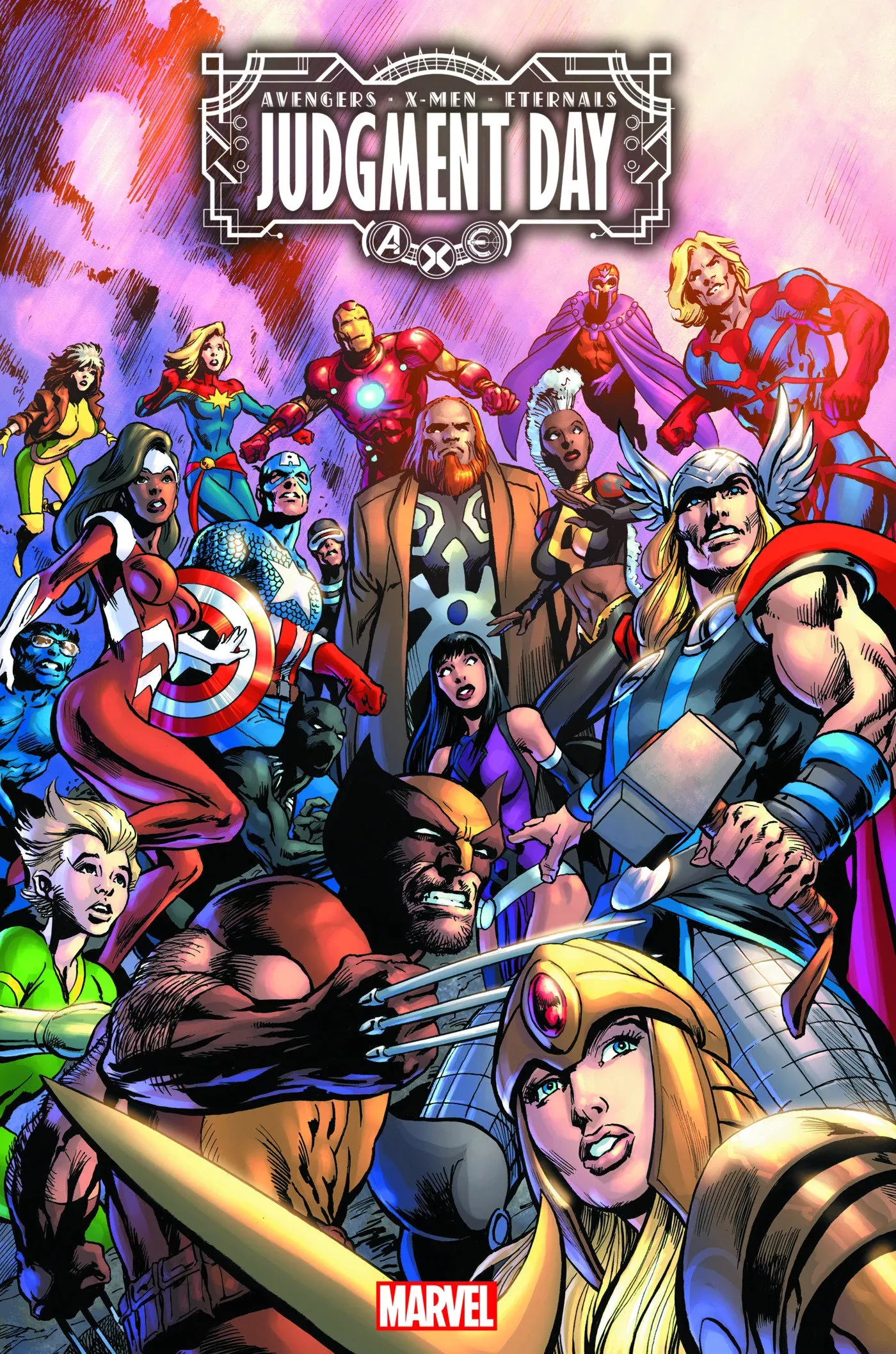 A.X.E.: JUDGMENT DAY OMEGA 1 DAVIS VARIANT [1:25] (11/02/2022) (11/09/2022)