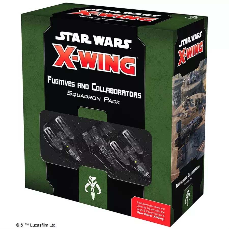 X-Wing 2nd Ed: Fugitives And Collaborators Squadron Pack