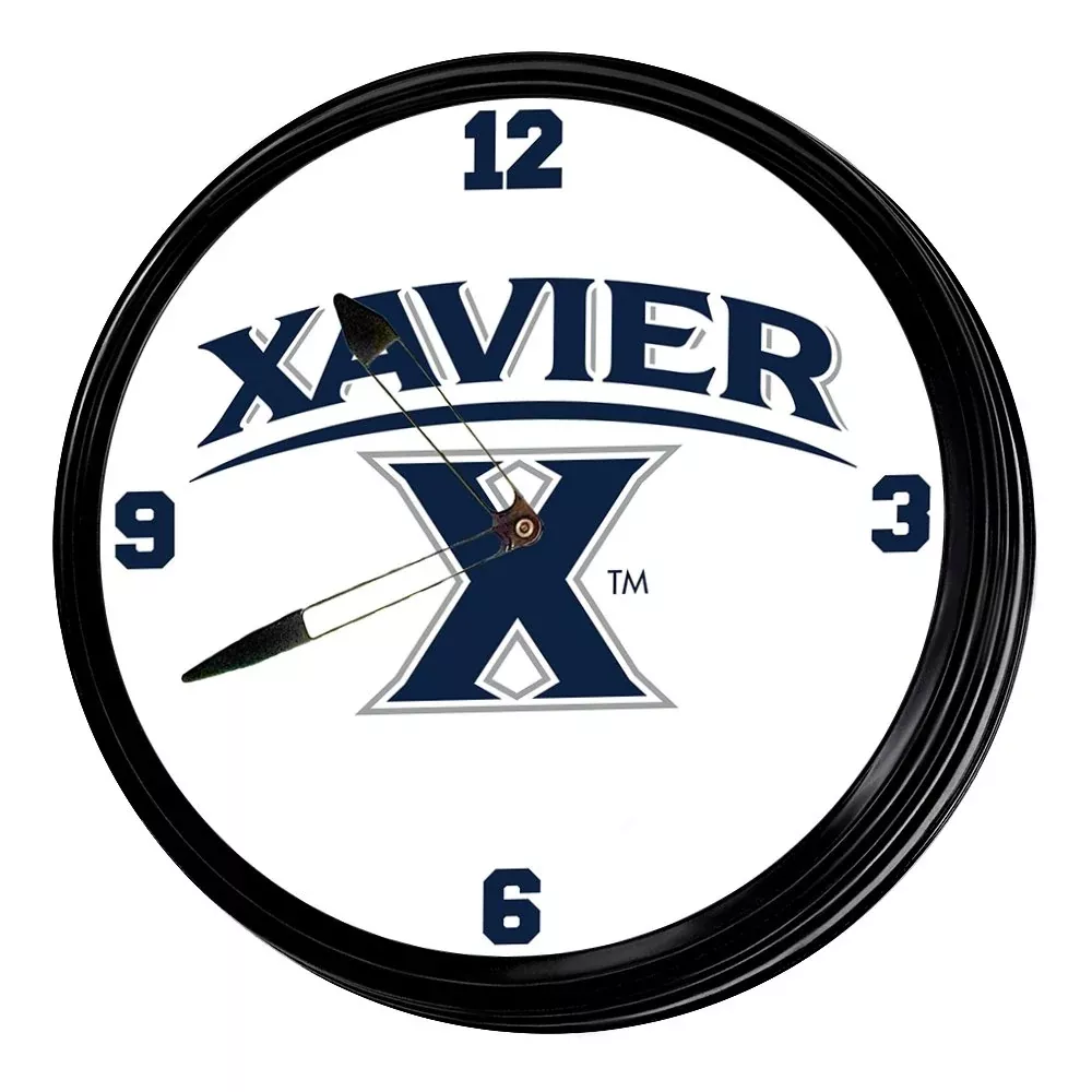 Xavier Musketeers: Retro Lighted Wall Clock