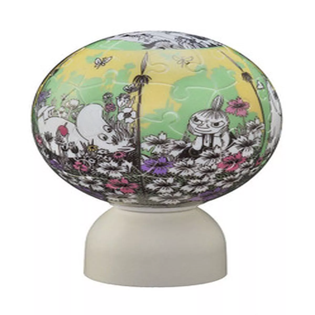 Yanoman 3D LED Lantern Puzzle 2003-450 Moomin (60 Pieces)