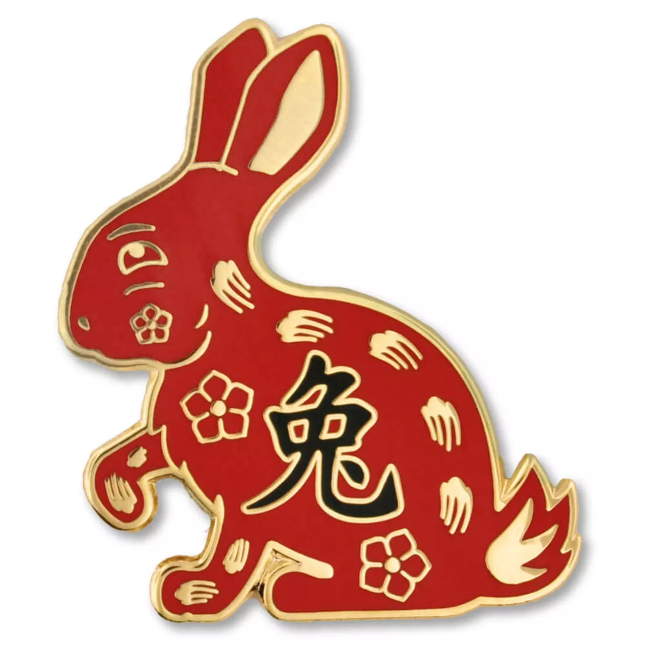 Year of the Rabbit Enamel Pin