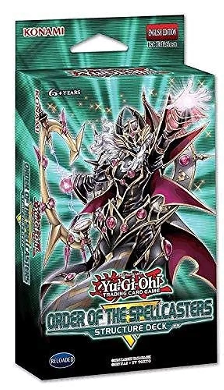 Yu-Gi-Oh! Cards Order Of The Spellcasters Structure Deck | 3 Super Rares | 2 Ultra Rares