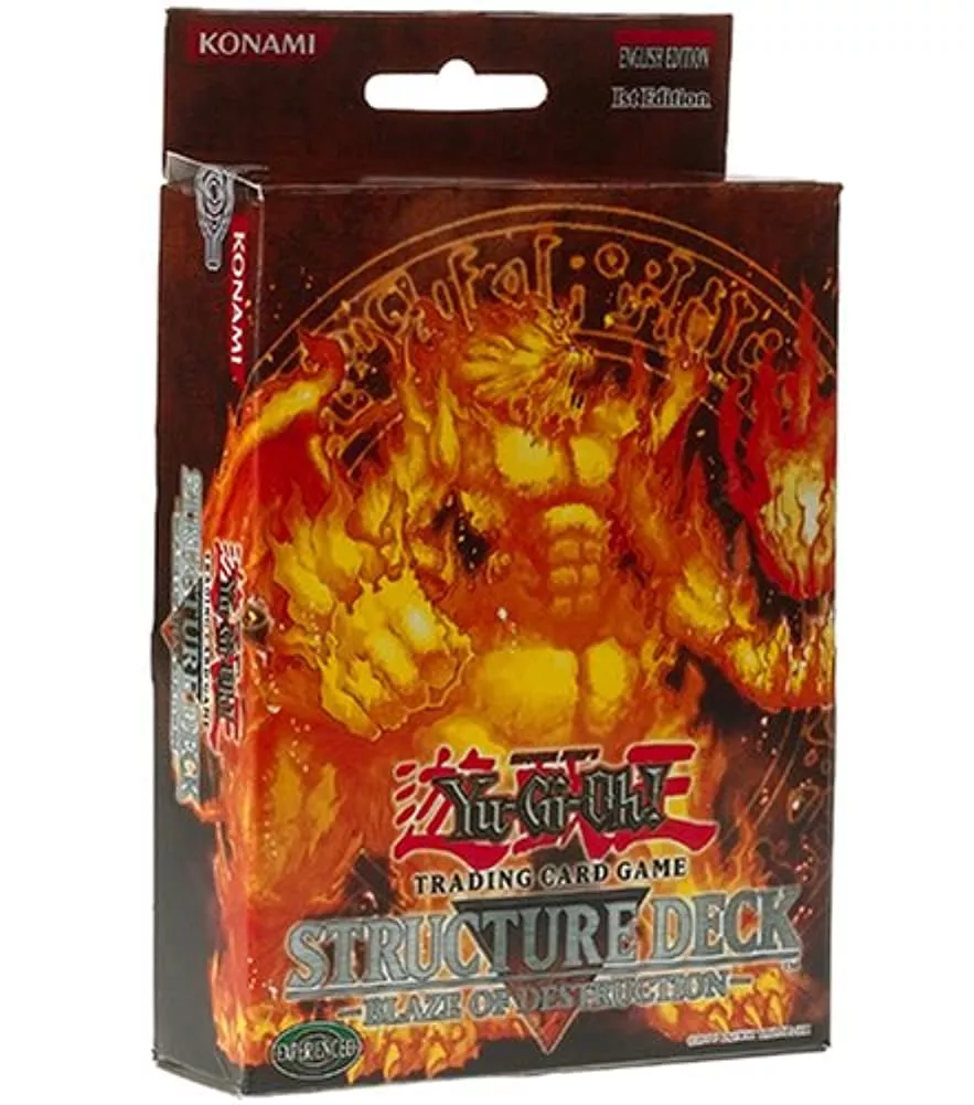 Yugioh Blaze Of Destruction 1St Edition Structure Deck - English [Toy]