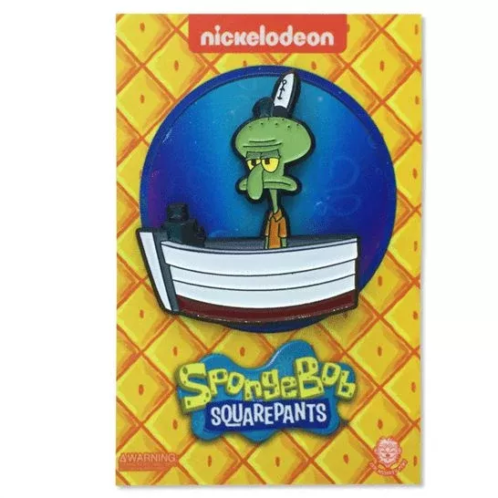 Zen Monkey: Squidward at Work - Spongebob Squarepants Pin