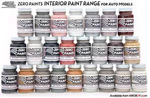Zero Paints Brown Grey Automotive Interior Colors #1 - ZP-4101