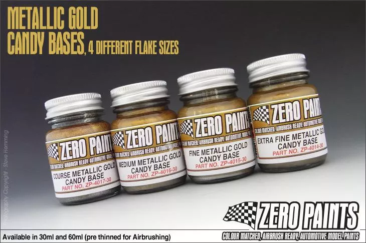 Zero Paints Course Metallic Gold Candy Base 60ml - ZP-4017