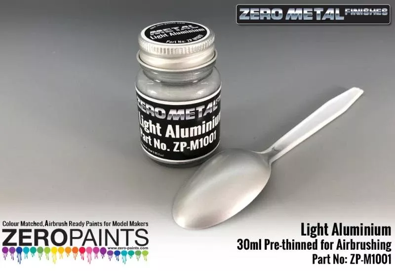 Zero Paints Light Aluminum - ZP-M1001