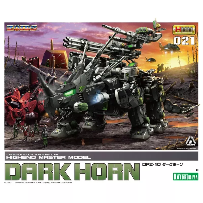 Zoids DZP-10 Dark Horn (1/72 Scale) Gundam Model Kit