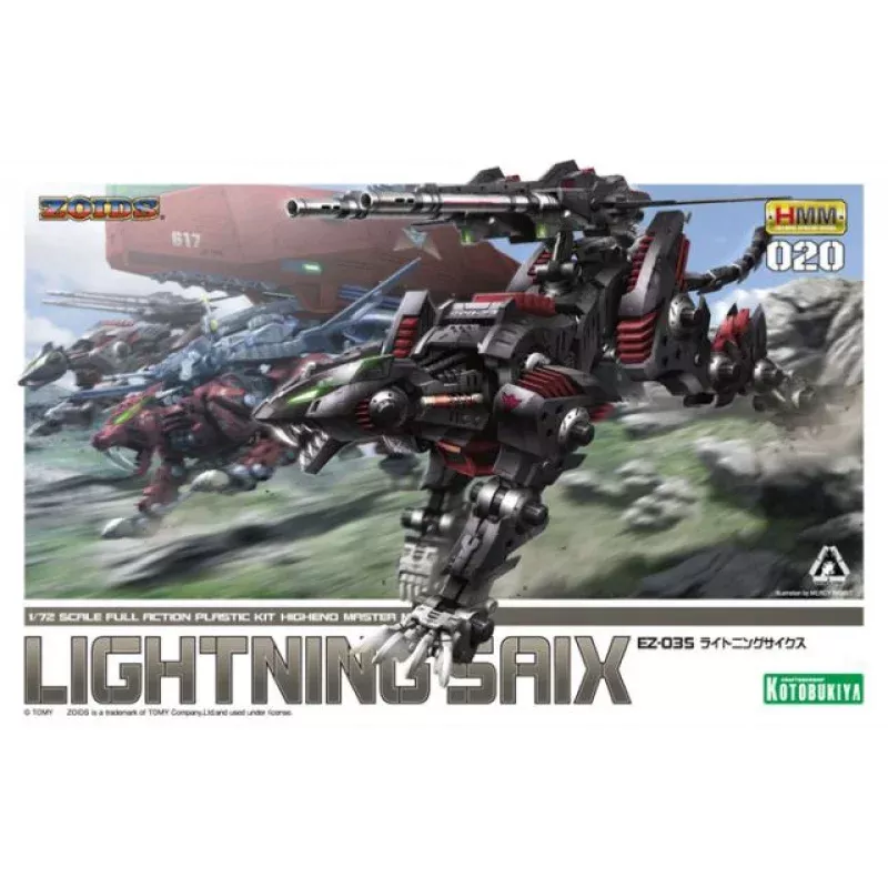Zoids EZ-035 Lightning Saix Marking Plus Ver. (1/72 Scale) Gundam Model Kit