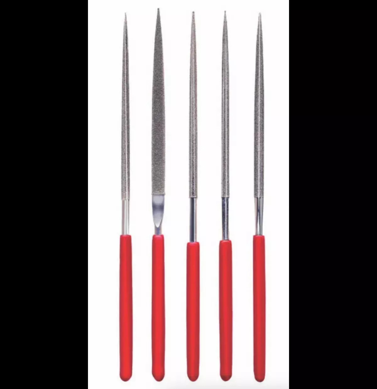 Zona 37-352 Fine Point Diamond 5 File Set