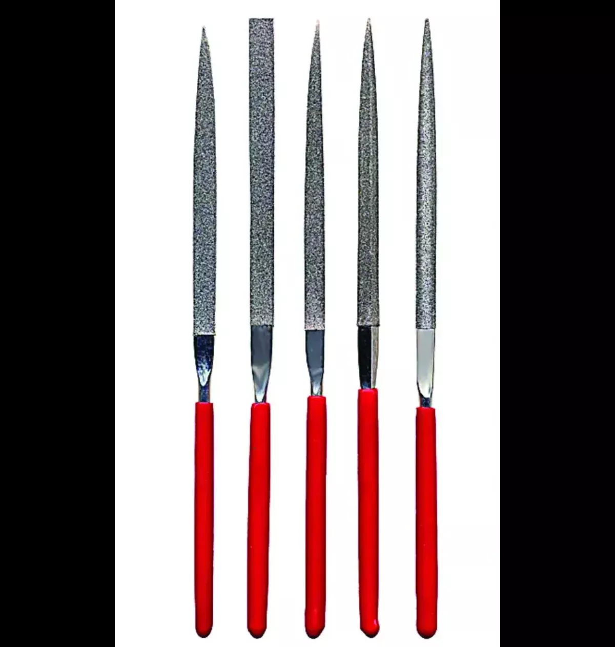Zona 37-354 Flat Shape Diamond Diamond 5 File Set