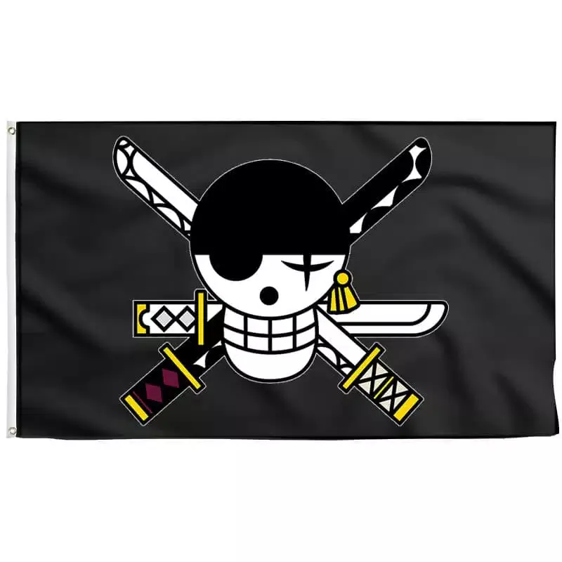 Zoro Pirate Flag (One Piece) - Jolly Roger | Sons Of Pirate